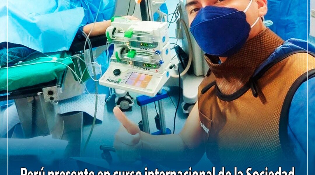Perú presente en curso internacional de la Sociedad Peruana de Anestesiología en Argentina